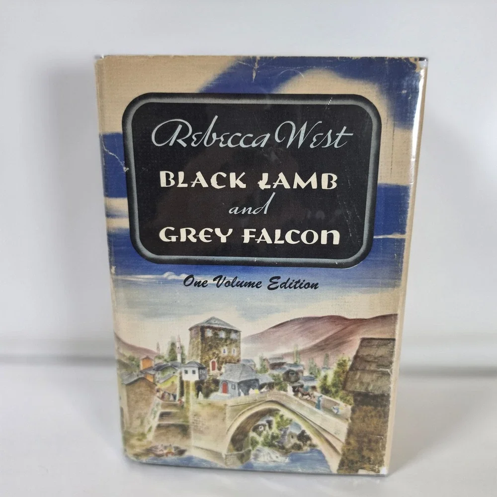 Black Lamb and Grey Falcon Rebecca West Hardcover 1943 One Volume Edition Vtg‎